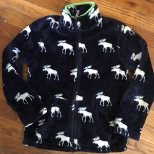 Hatley  Moose Fleece Jacket SZ 7